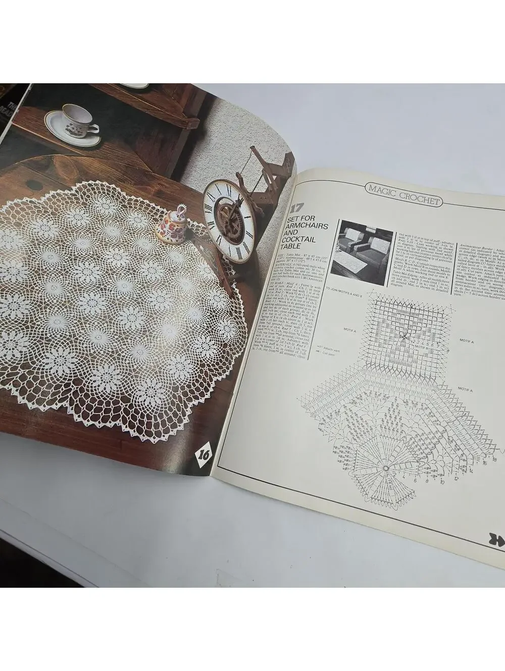 Vintage Lot of 9 Leisure Arts Leaflets Crochet Doilies Rugs Table Toppers